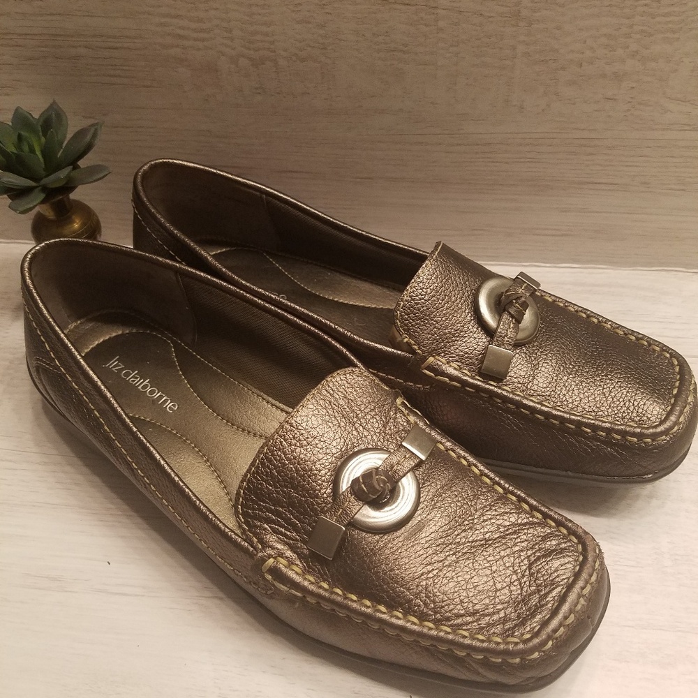 Liz Claiborne Women's Shoes Size Us 7.5/38 Bronz